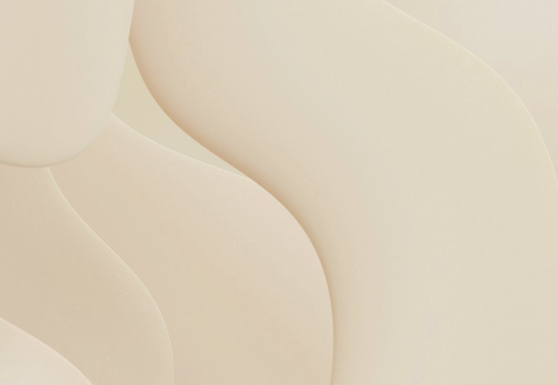 Soft cream folds in natural light